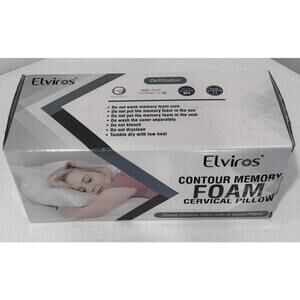 Elviros Contour Memory Foam Cervical Pillow